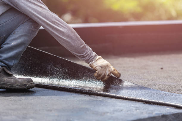 Professional Waterproofing technician working in Knoxville, MD
